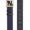 Fendi FF-logo plaque belt