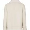 Fendi shearling-collar jacket