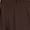Fendi pleated tapered trousers