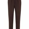 Fendi pleated tapered trousers