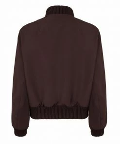 Fendi marble-effect print jacket