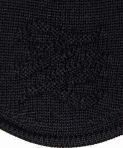 Fendi FF-logo print knit hat