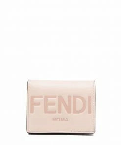 Fendi logo-embossed wallet