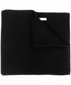 Fendi intarsia-knit logo scarf