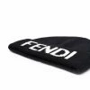 Fendi intarsia-knit logo wool beanie