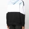 Fendi colour-block cotton hoodie