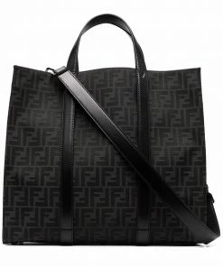 Fendi FF monogram-print tote