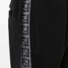 Fendi FF-logo side-stripe fleece joggers