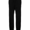 Fendi FF-logo side-stripe fleece joggers