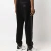 Fendi FF-logo side-stripe fleece joggers