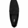 Fendi jacquard FF driver loafers