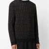 Budget π₯ Fendi FF logo intarsia knit wool jumper knitted sweaters of men π 9 Fendi FF-logo intarsia-knit wool jumper