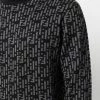 Fendi FF-logo intarsia-knit roll neck jumper