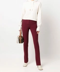 Fendi logo-print pullover hoodie