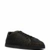 Fendi logo-mesh low-top sneakers