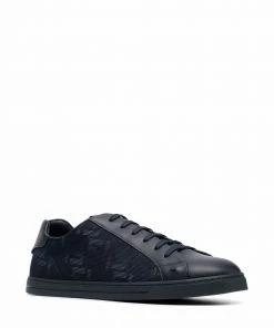 Fendi all-over logo panelled trainers
